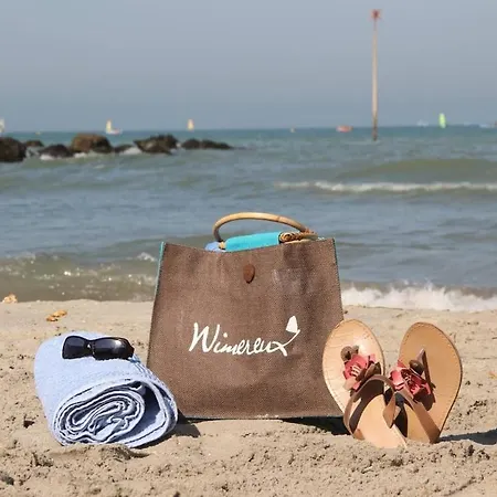 Blue Wim, Vue Mer, 4 Personnes, Parking 아파트 위머로우